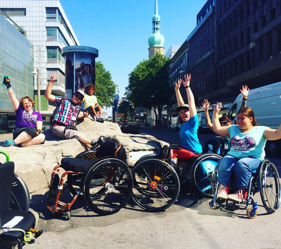 Rollstuhlworkshop mit David Lebuser